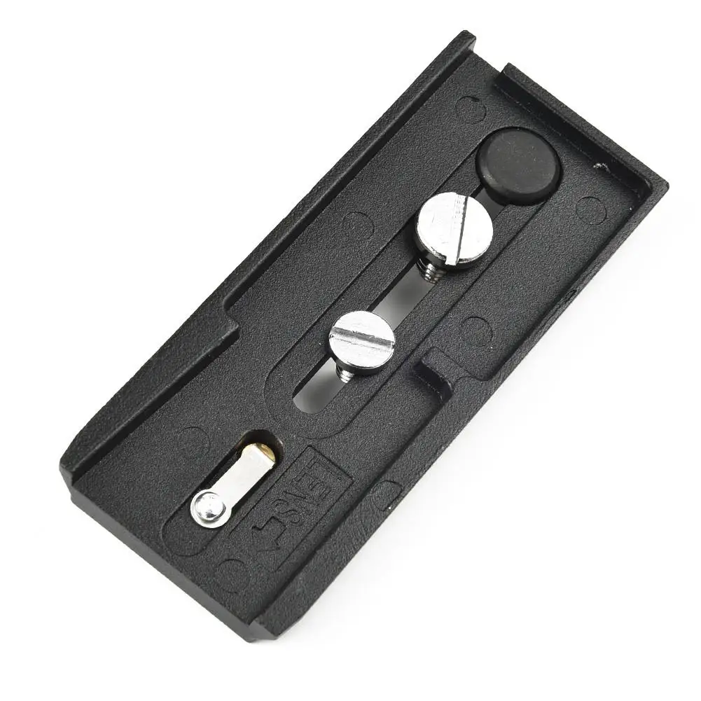 Manfrotto 503HDV MH055M0-Q5 알루미늄 합금용 슬라이딩 퀵 릴리스 플레이트(1/4 및 3/8 나사 포함) 검정색
