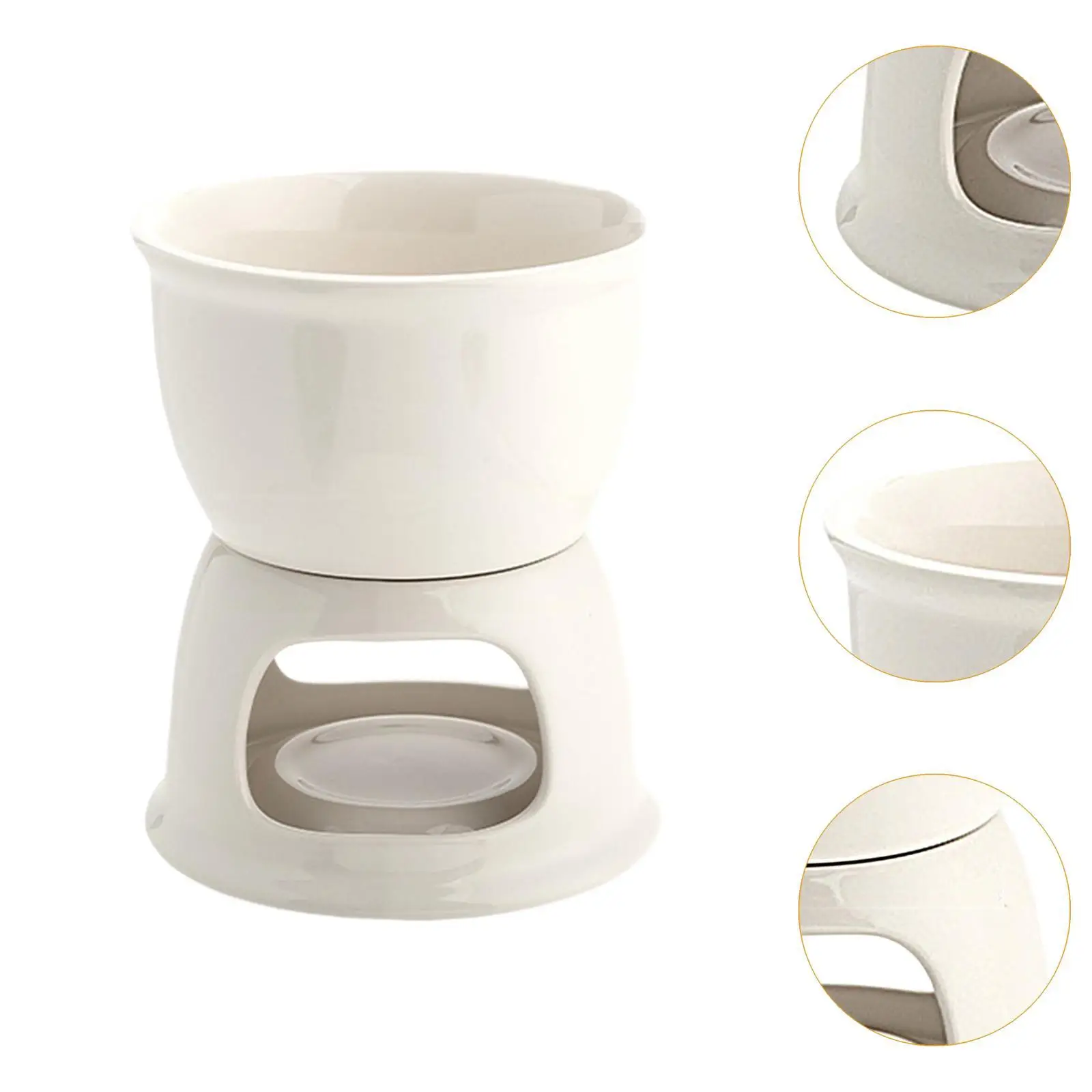Chocolate Fondue Pot Cookware Cheese Fondue Pot for Anniversary Home Party