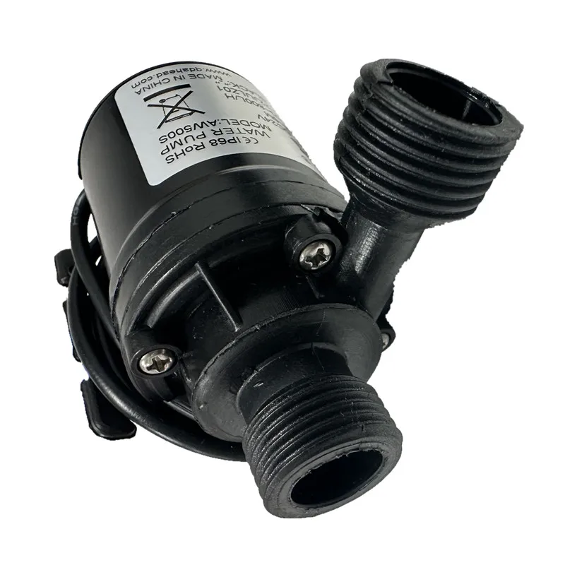 Super Quiet DC Brushless Pump 12V/24V 800L/H Quick Connector Aquarium Circulation Pump Waterproof Solar Submersible liquid transfer pump submersible booster pump