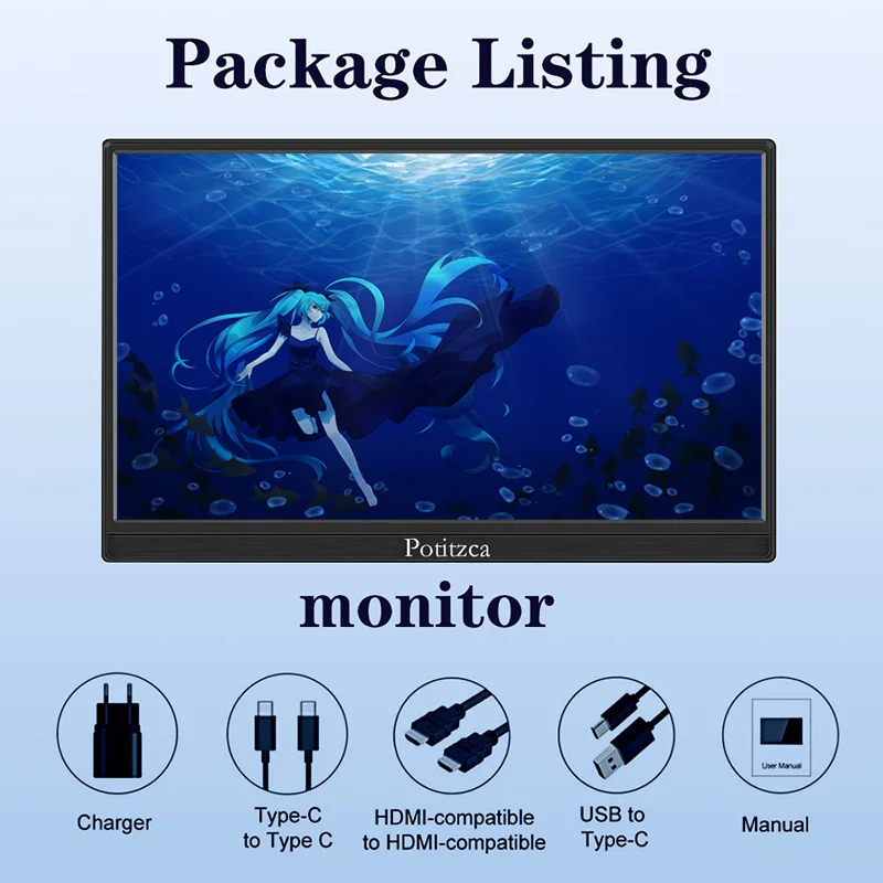 15.6 ġ ޴  1920x1080 ġ ũ 16:9 IPS г 60Hz PC ̸ PS4 PS5 XBOX ƽ ġ  PC Displa