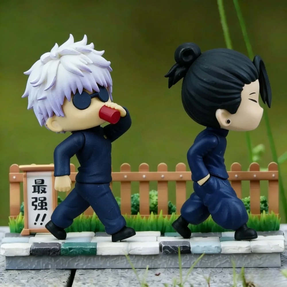 11cm Anime Jujutsu Kaisen Figur Geto Suguru Gojo Satoru Actionfiguren PVC-Statue Sammlermodell Spielzeug Geschenke – Detail 1