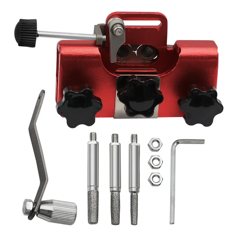 Hand Grinder Portable Chain Clamp Grinding Blade Detachable