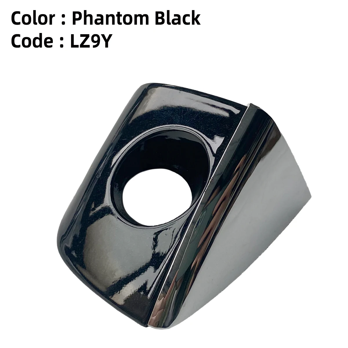 Capuchon Poignée De Porte Conducteur Ford Mondeo 2013-2020, Fusion, Taurus - ABS Noir/chrome Gris - Protection Et Style