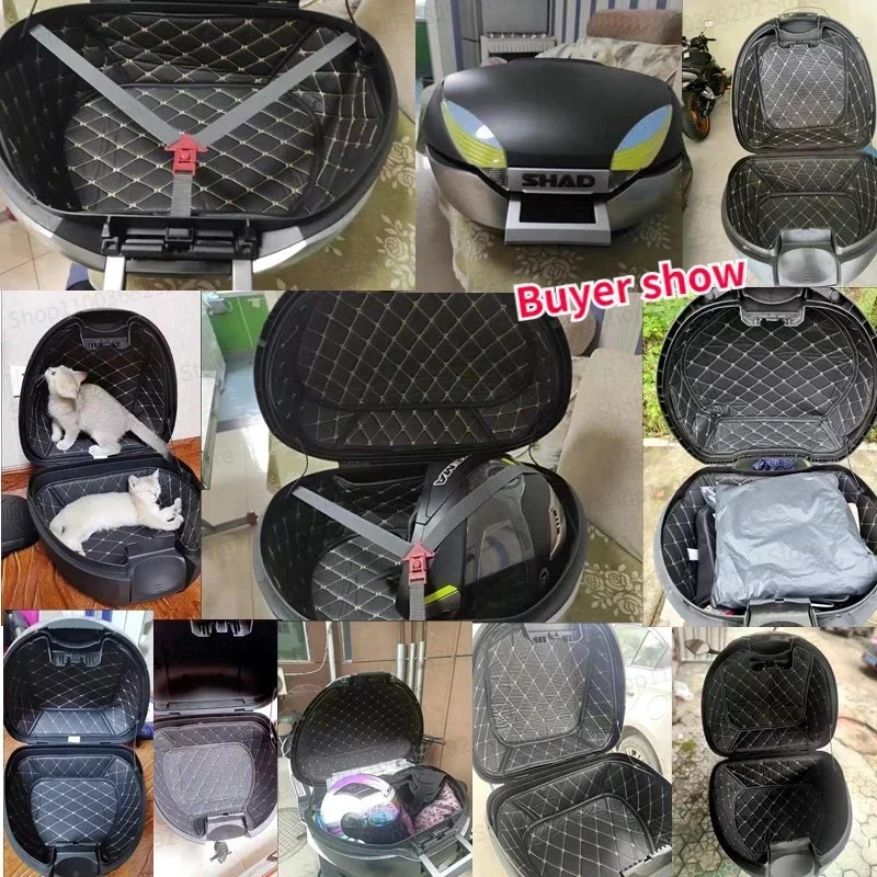 Trunk Liner For SHAD SH26 SH29 SH33 SH34 SH36 SH39 SH40 SH44 SH45 SH47 SH48 SH59X Up and Below Motorcycle Trunk Lining motorcycle trunk liner