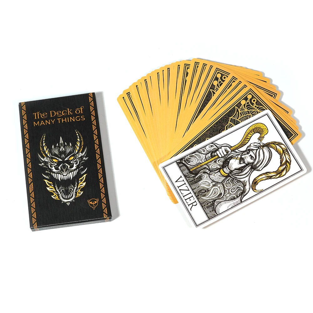 New The Deck of Many Things Tarot Cards Compatible w/ Dungeons and Dragons Fifth Edition Dungeon Master Gifts Fifth Edition Gift 6