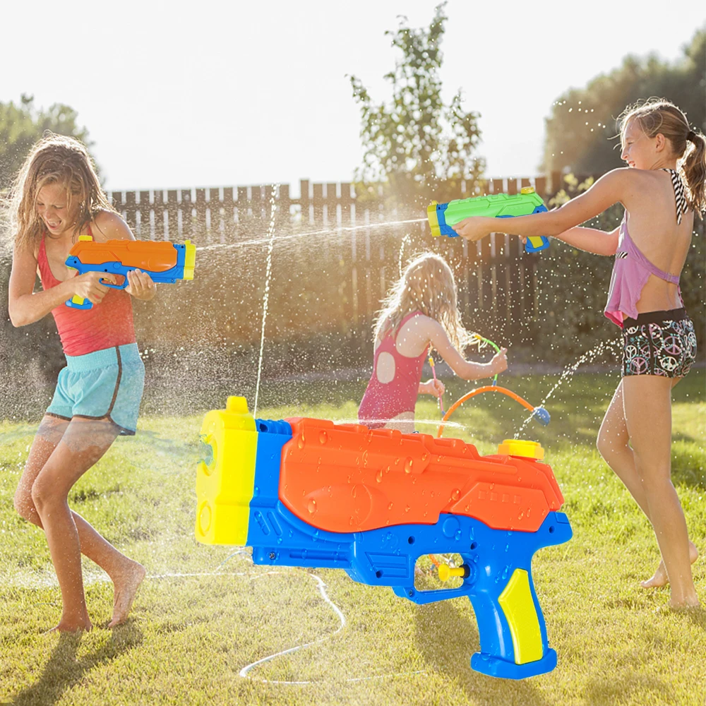 

Children's Outdoor Storage Water Gun Toy Summer Beach Play Water Tools Seaside Swimming Pool Drifting Water Gun Water Spray Toys