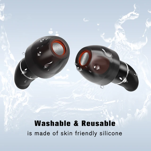 Soundproof Sleep Aid Silicone Earplug Set Noise Reducing Earplugs Concert Waterproof Swimming Ear Protector Safety Protection 4