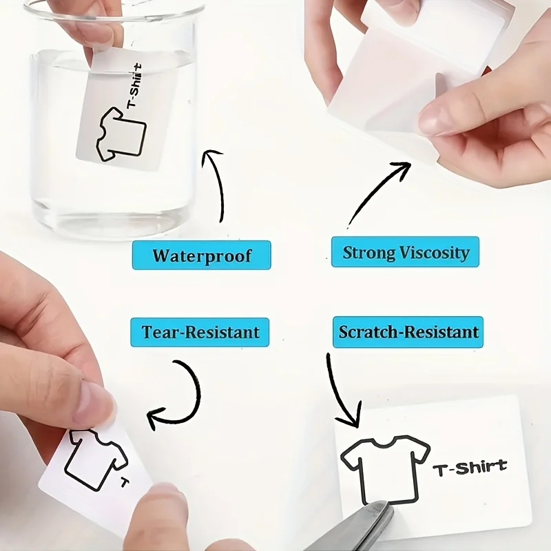 Colorful 3pcs, each roll contains 230 stickers - 40*30mm compatible with M110/M221/M220/M120/M200, suitable for barcode/postage