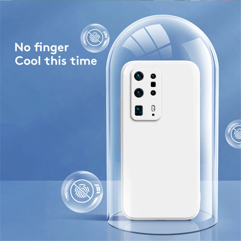 Premium Liquid Silicone Candy Color Protective Case for Huawei P40 Series - Soft, Luxurious, Durable