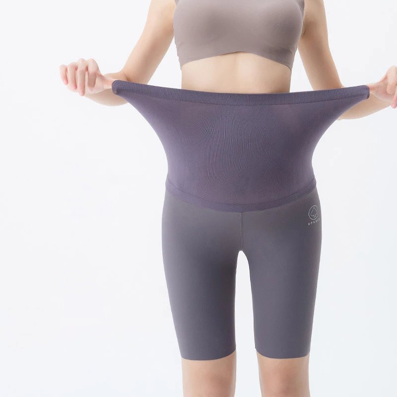 Plus Size M L XL XXL Maternity Pants Sports Hip Yoga Safety Pants Hip Fitness Running Shorts for Pregnant Women Leggings Clothes