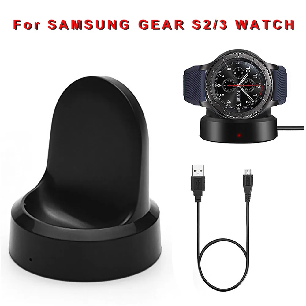 For Samsung Gear S2 Charger Smart Watch Wireless Fast Charger Base Dock