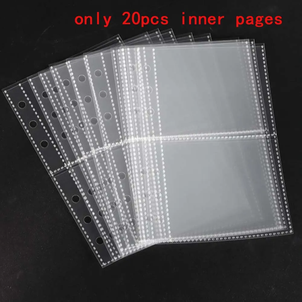 A6 Binder 20-Sheet Photocard Collect Book & Money Saving Organizer Album