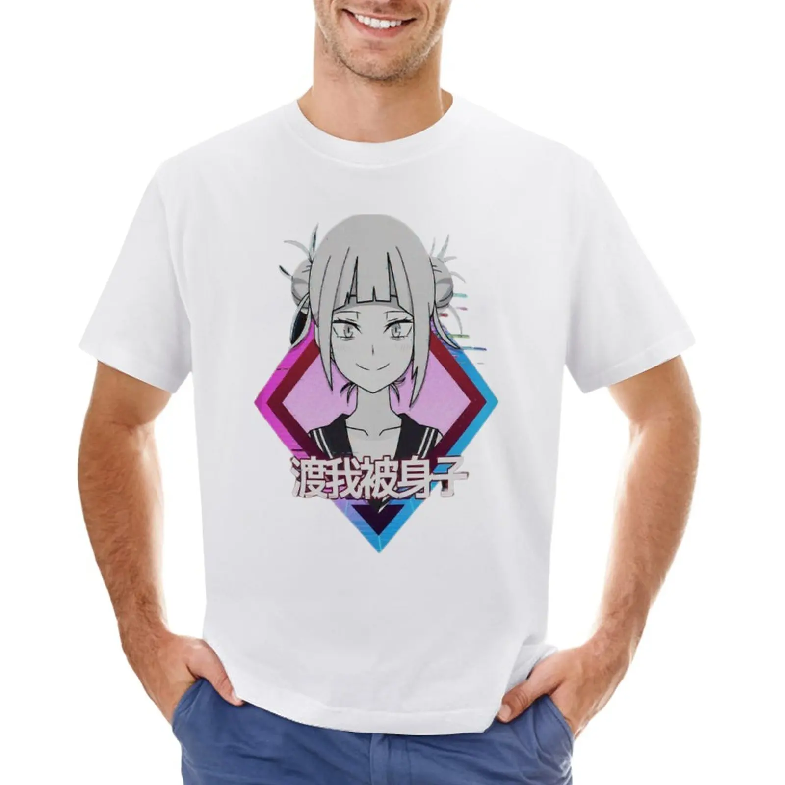 

Himiko Toga T-Shirt cute tops anime sports fans Men's t-shirts