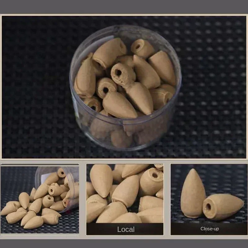 Mixed Waterfall Smoke Backflow Natural Incense Cones Lavender Multi-scented Suitable for Tea Room Yoga Room