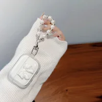 For Airpods Pro3/Pro2/Pro Case Cute Glitter Bowknot Crystal Earphone Protective Cover Pendant For Airpods 4/3/1or2 Earbuds Case 6