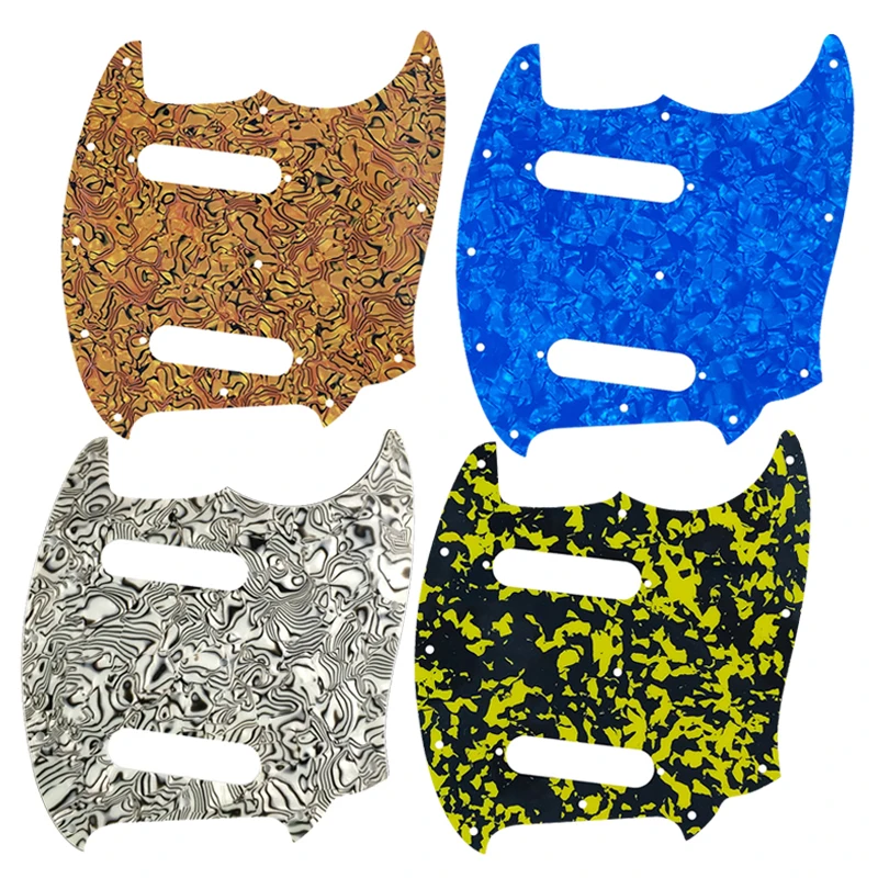 Feiman Guitar Parts -Factory Il Nuovo Elenco Per Fender American Mustang Guitar No Control Hole Best Guitar Scratch Plate