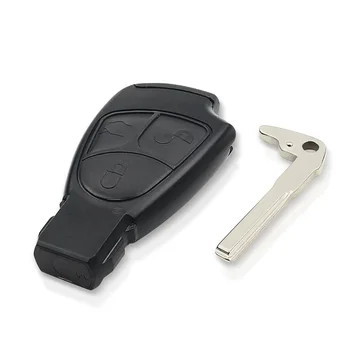 Chiave telecomando per Mercedes Benz B C E ML S CLK CL 1996-2005 433Mhz 3 pulsanti - KEYYOU per Mercedes Benz B C E ML S CLK CL telecomando chiave auto 1996