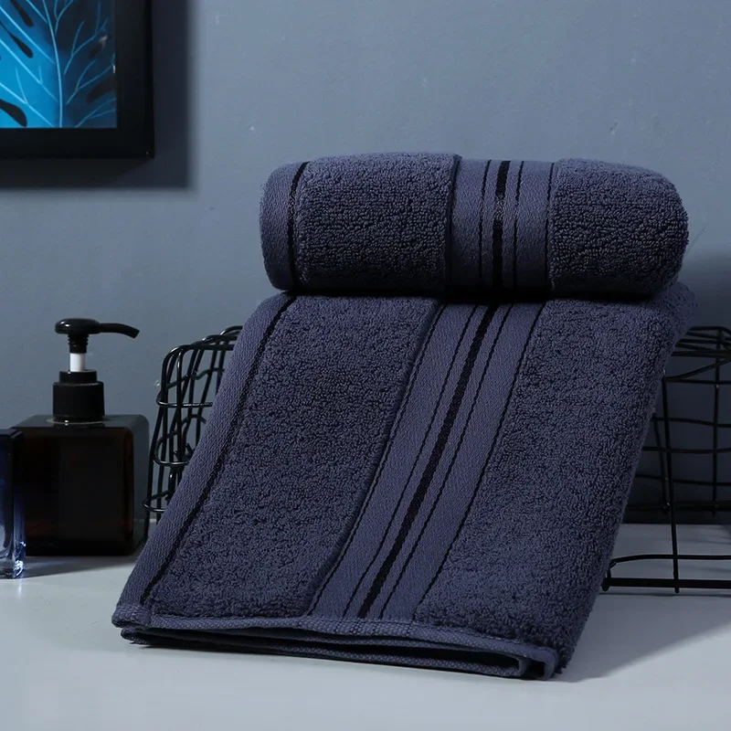 Bath Towel Household 100*185cm Larger Cotton Towel Absorbent Thicker Male and Female Couples Soft Towels Bathroom bath towel