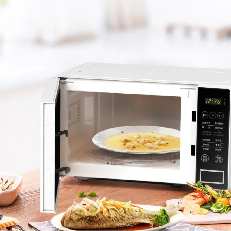 Mikro Dalga Fırın Home Sterilization Intelligent Small Mini Multifunctional Rotary Table Integrated Microwave Oven 4