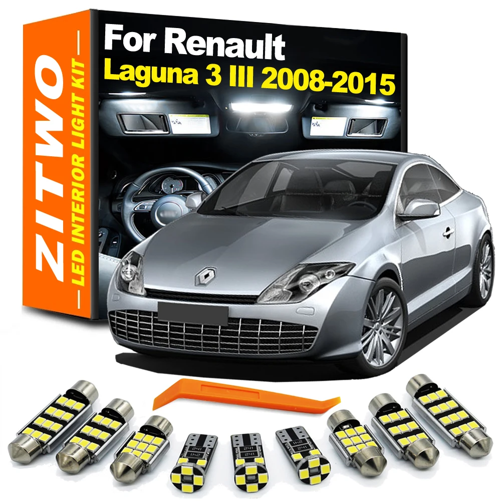 

Фотолюминесцентная лампочка для интерьера для Renault Laguna 3 III MK3 Hatchback Sedan Estate Grandtour Coupe 2008-2015