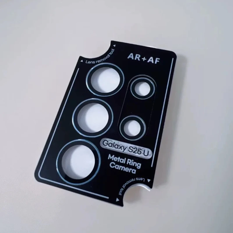 Premium Tempered Glass Camera Lens Protector with Metal Scratch Resistance