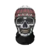 Halloween Headgear Skull Full Face Mask Mesh Balaclava For Men Women Breathable Full Face Cap Funny Party Headwear 5