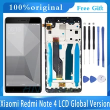 

5.5'' Original LCD+Frame For Xiaomi Redmi Note 4X LCD Display Screen For Redmi Note 4 Global Version LCD Only For Snapdragon 625