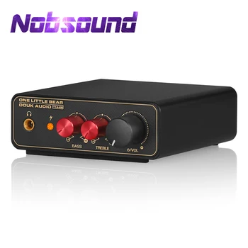 Nobsound T14-EQ 하이파이 포노 스테이지 턴테이블 프리앰프, 3.5mm 헤드폰 출력, LP 비닐 레코드 플레이어용 MM/MC RIAA 프리앰프