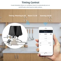 Tuya Alexa Google WiFi Water Smart Valve Shutoff Timer Sprinkler Controller Gas Valve Controller Smart Life APP Remote Control 2