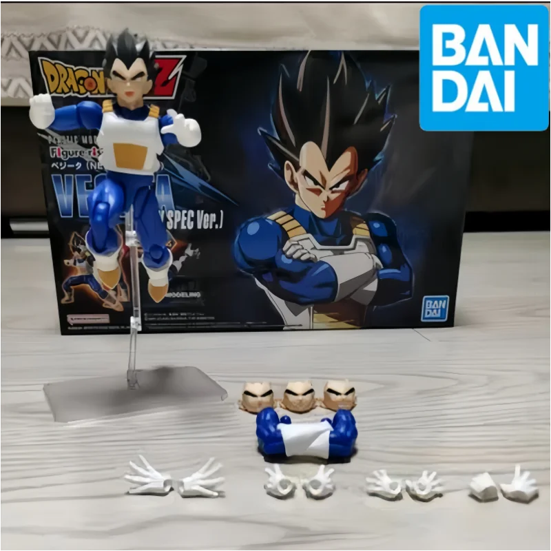 

Hot Bandai Dragon Ball Z Figure-rise Standard Vegeta Assembled Anime Action Figure Standard Pvc Vegeta Collectible Kit Model Toy