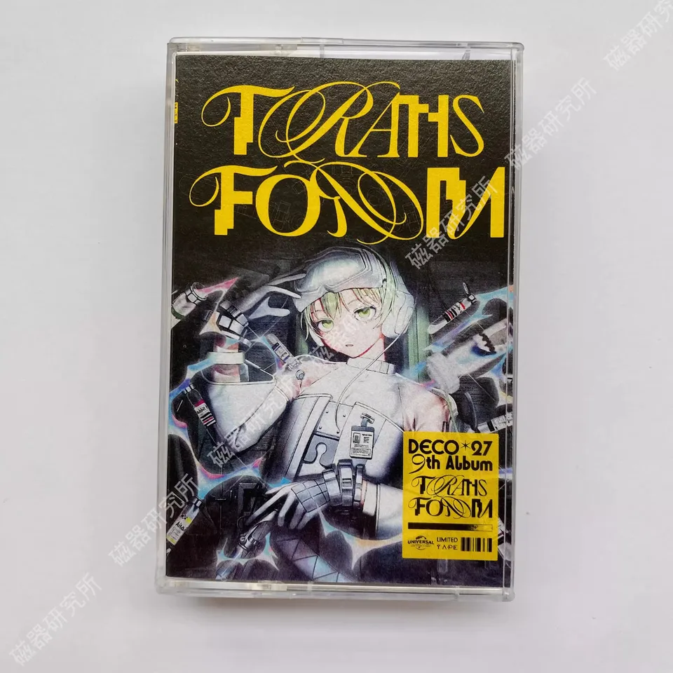 Vsinger Idol DECO 27 Music Tape TRANSFORM Album Rebirth Cassettes