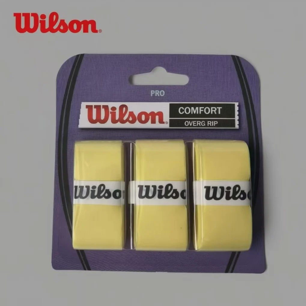 Wilson Tennisschläger Overgrip Schweißband Absorptionsgriff PU Badmintonschläger Griffband Tennisschlägerband Padel-Schlägergriff – Detail 2