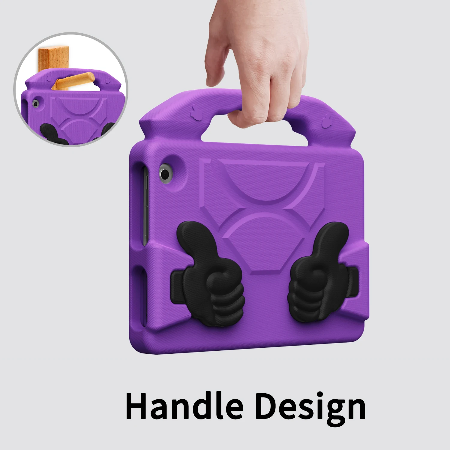 Children's Shockproof Protective Case with Handle and Stand