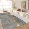 Modern Golden Geometric Carpet for Living Room Large Area Decoration Home Rugs for Bedroom Soft Non-slip 200x300 Lounge Sofa Mat 3
