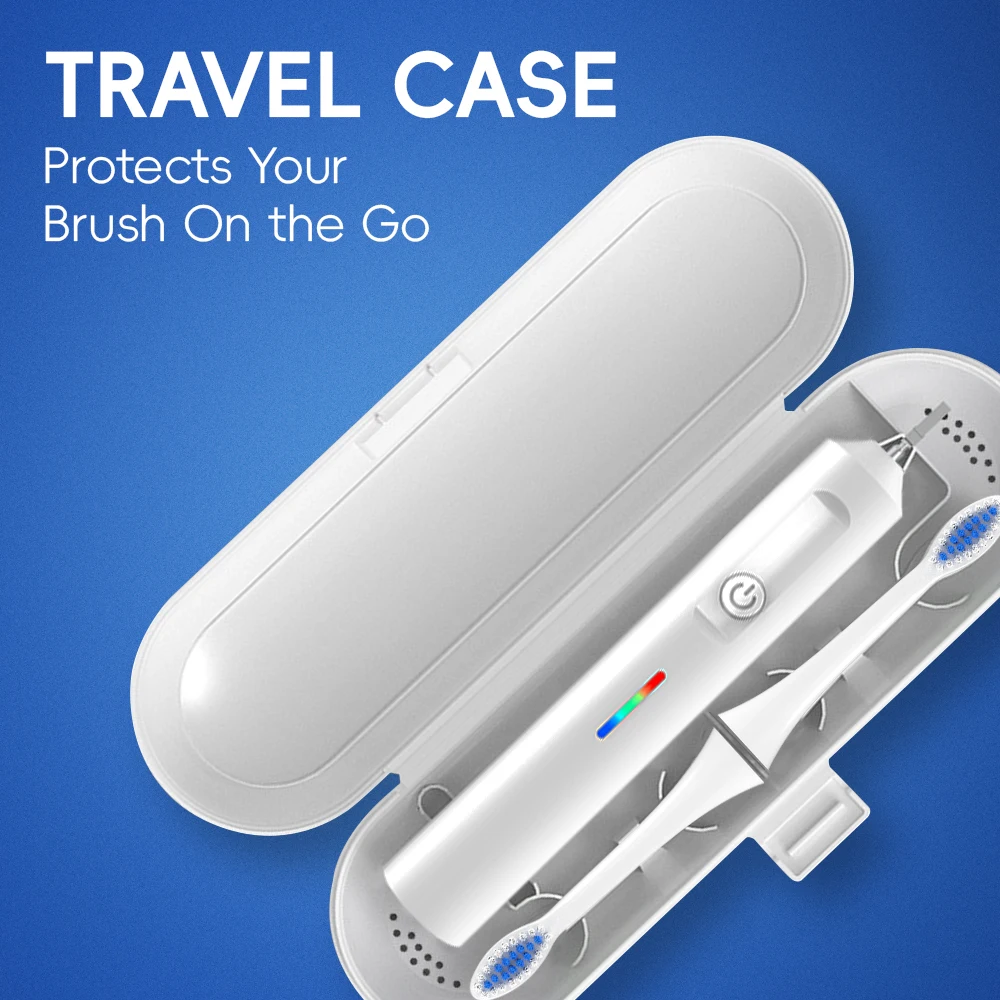 Smart Electric Toothbrush, 3 Modes USB Charging Rechargeable Electric Toothbrushes, Compatible with Philips Sonicare Brush Heads