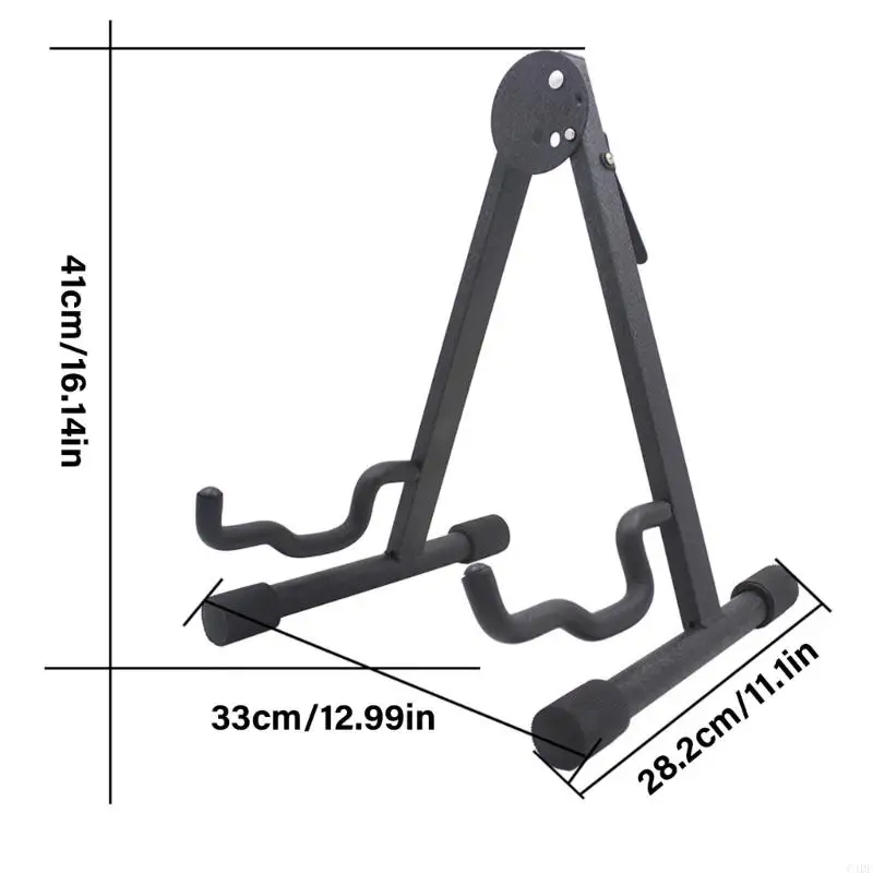 Adjustable Folding Cello Support Stand Stringed Instrument Holder for Electric Bass Electric Guitar Easy to Carry