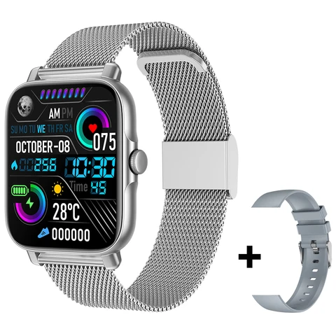 Smart Watch Men Women Heart Rate Fitness Tracker Bluetooth Answer Call Waterproof Sport Smartwatch GTS3 for Android iOS