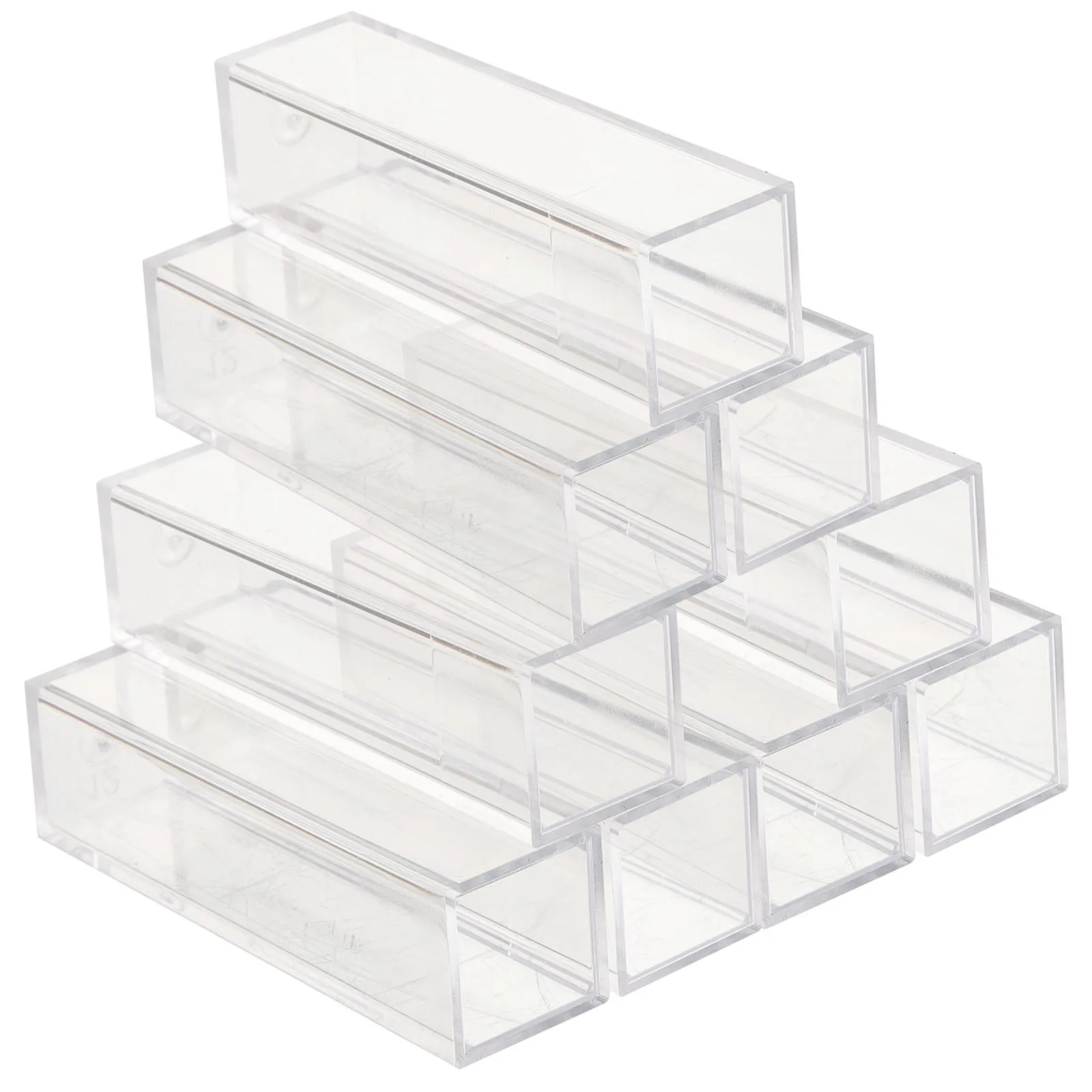 10 PCS Laboratory Cuvette Polystyrene Standard Type Disposable Arrow Mark Spectrophotometer Maximum Volume 4.5ML