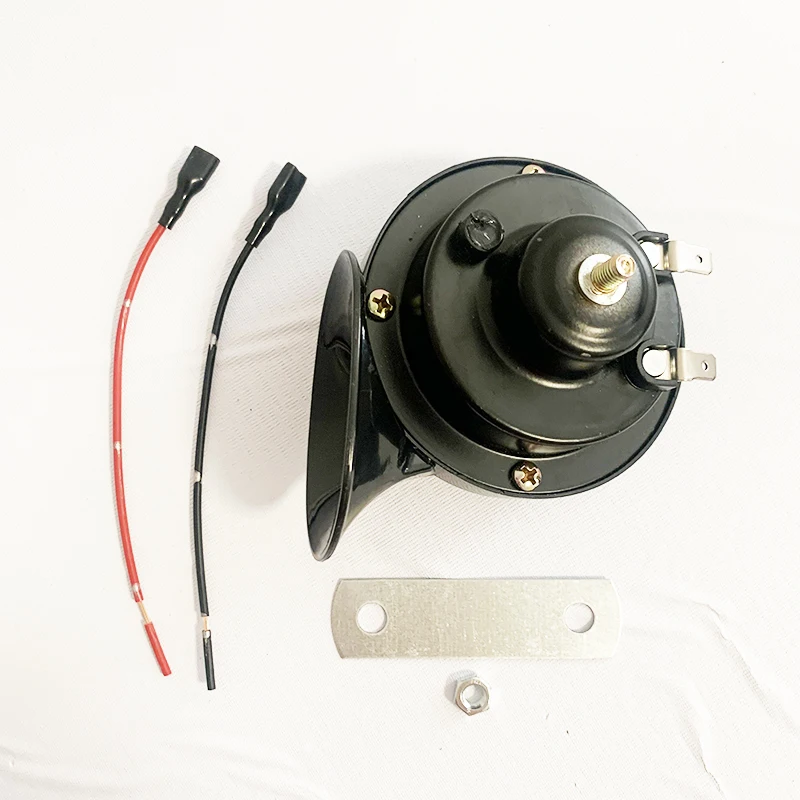Car Motorcycle 12V/24V Snail Horn 300DB Waterproof Horn Trucks Boats Cars Motorcycles Bicycles Universal Electric