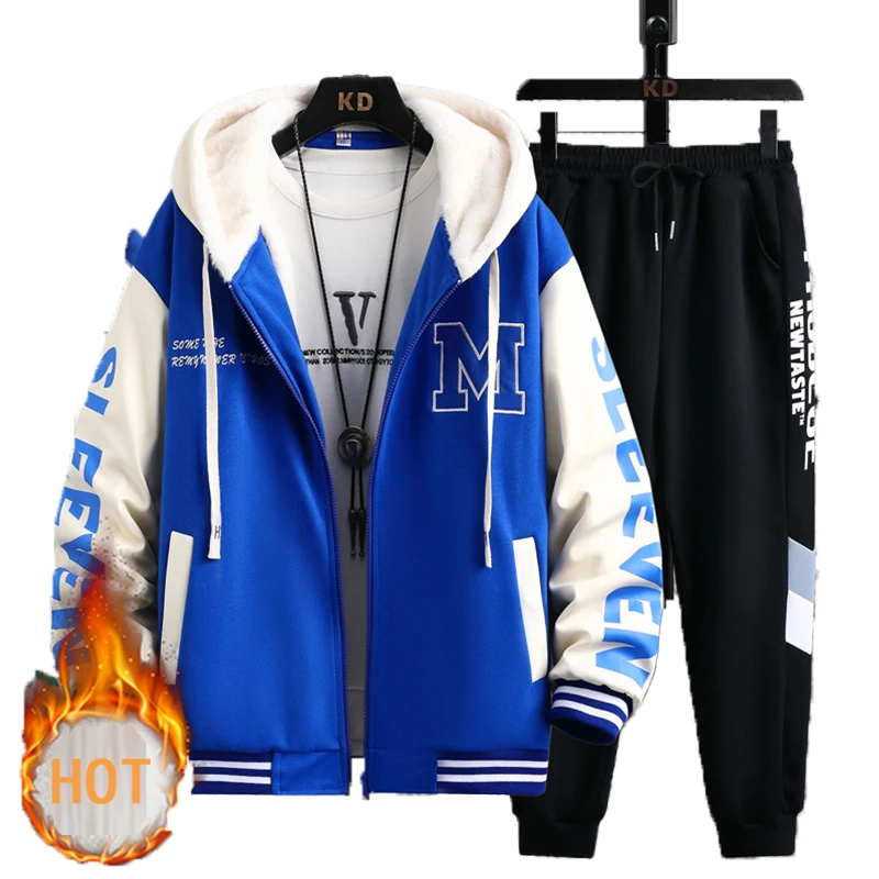 

2023 New Zippered Sweater Jacket Hoodie Men Breathable Outwear Male Patchwork Color Streetwear Comfortable Casual Clothing