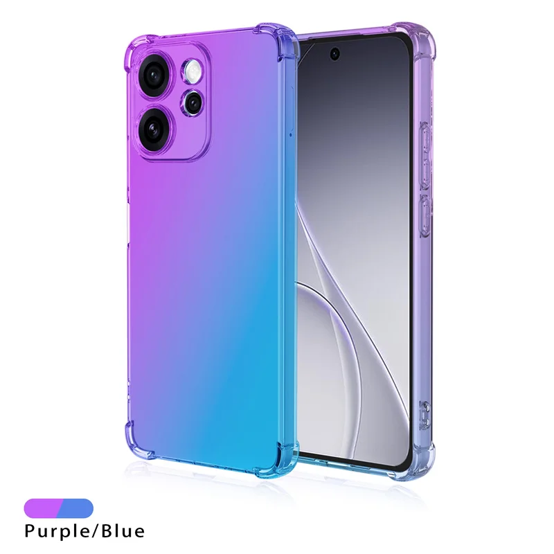 Shockproof Gradient TPU Protective Phone Case