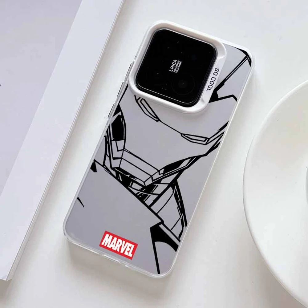 Spider-Man and Iron Man Design Phone Case