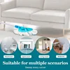 1/3/4PCS Microfiber Replacement Head Hands-free Rotating Mop Cloth for Leifheit Heads Clean Disc Mop Micro Cleaner Pad 4