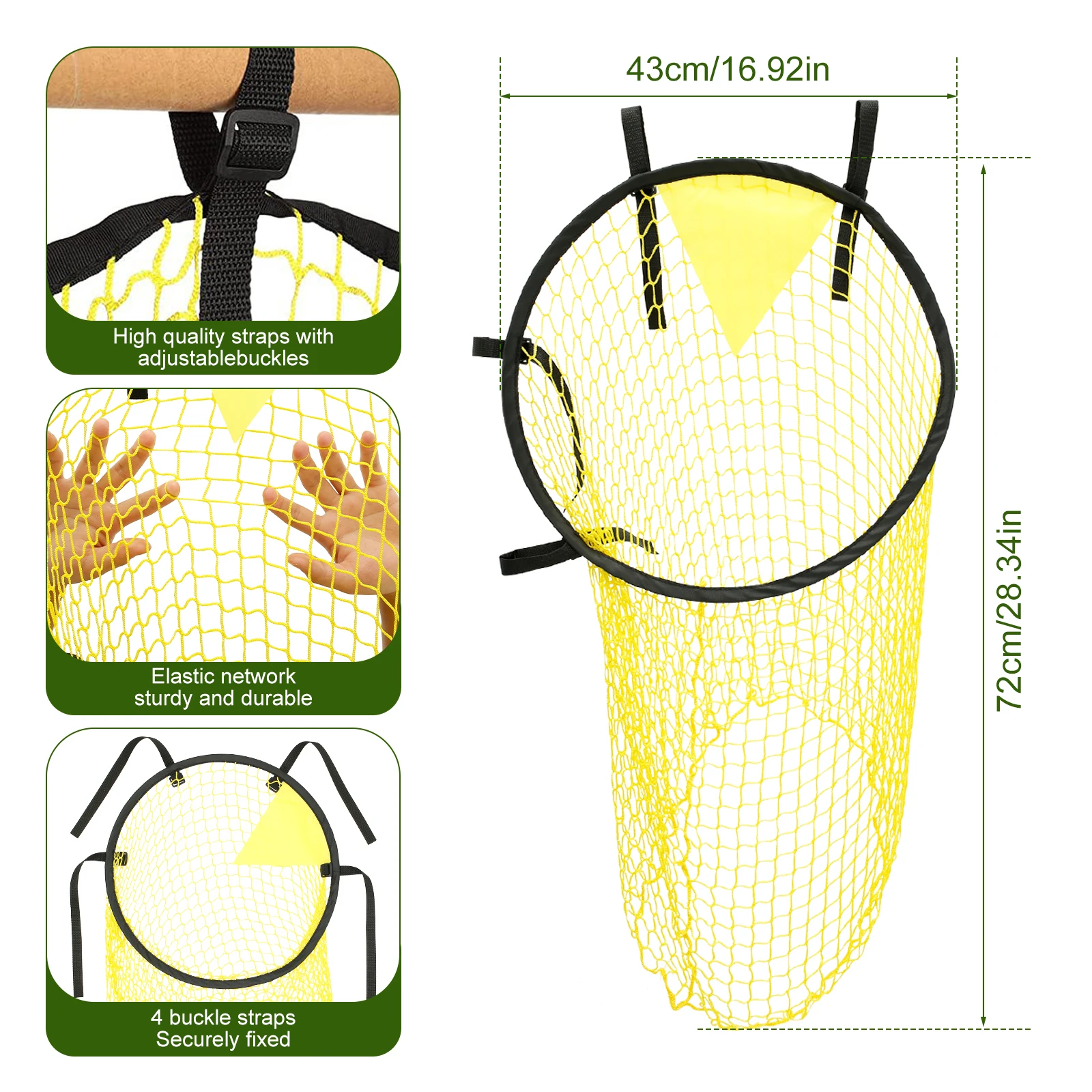 Portable Football Target Net for Soccer Training