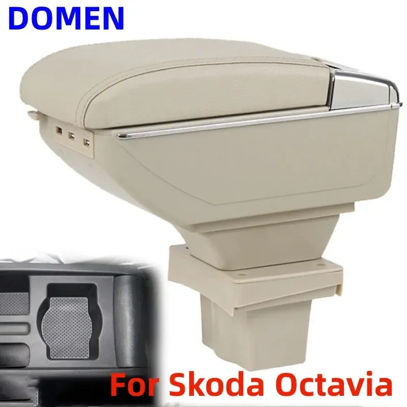 

For Skoda Octavia Armrest box For Skoda Yeti Mk2 2005-2012 Original dedicated central armrest box modification accessories