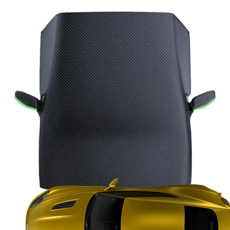 

102 x 45 Inch Car Windshield Snow Cover Outdoor Waterproof Anti Ice Frost Auto Protector Winter Automobiles Exterior Cover