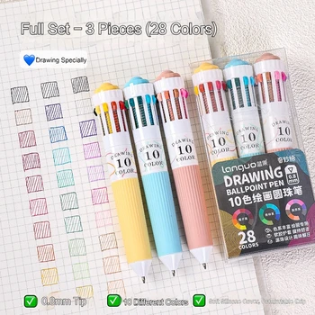 Multicolor Cartoon Ballpoint Pens 1