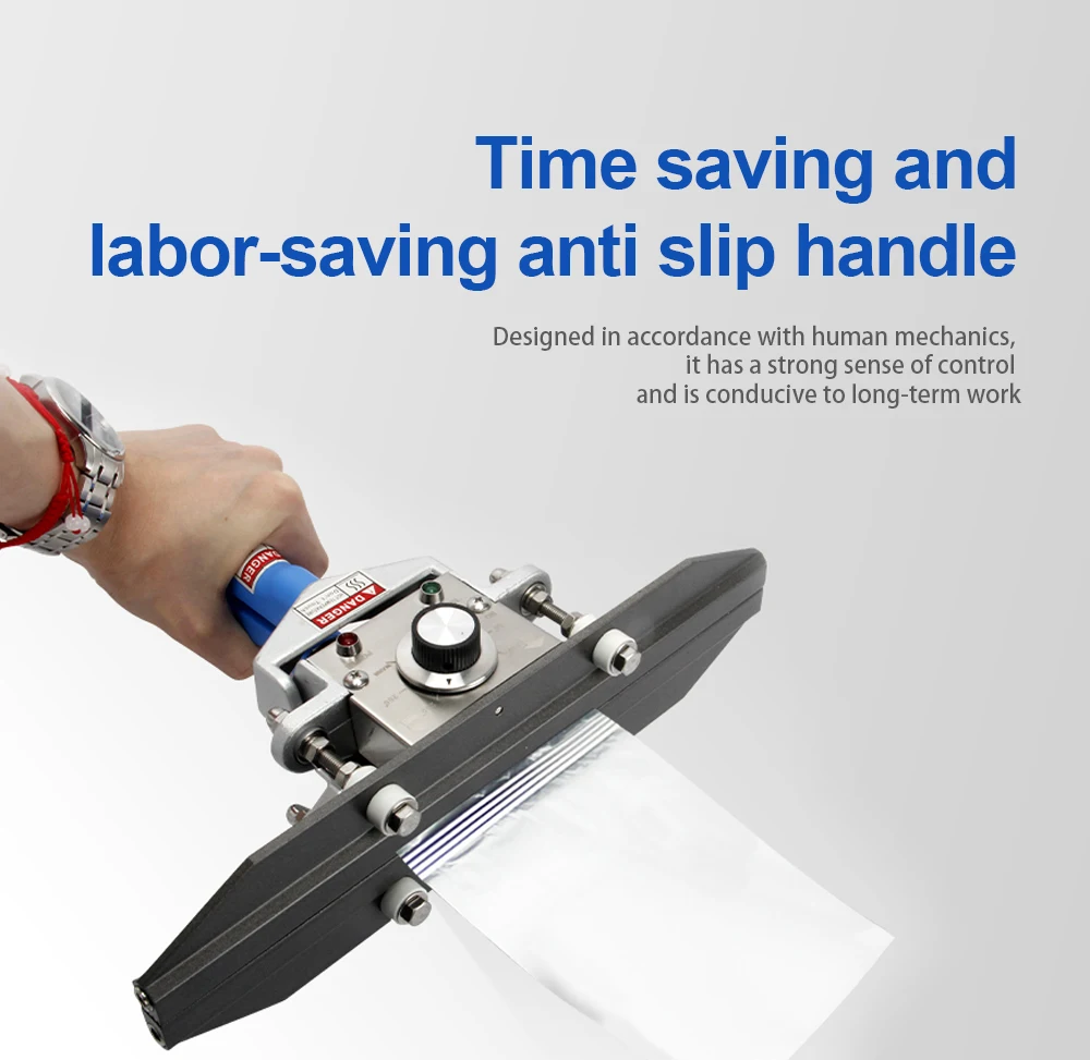 High Power Sealing Machine Handheld Portable Sealer Tool Clamp Labor-saving Top
