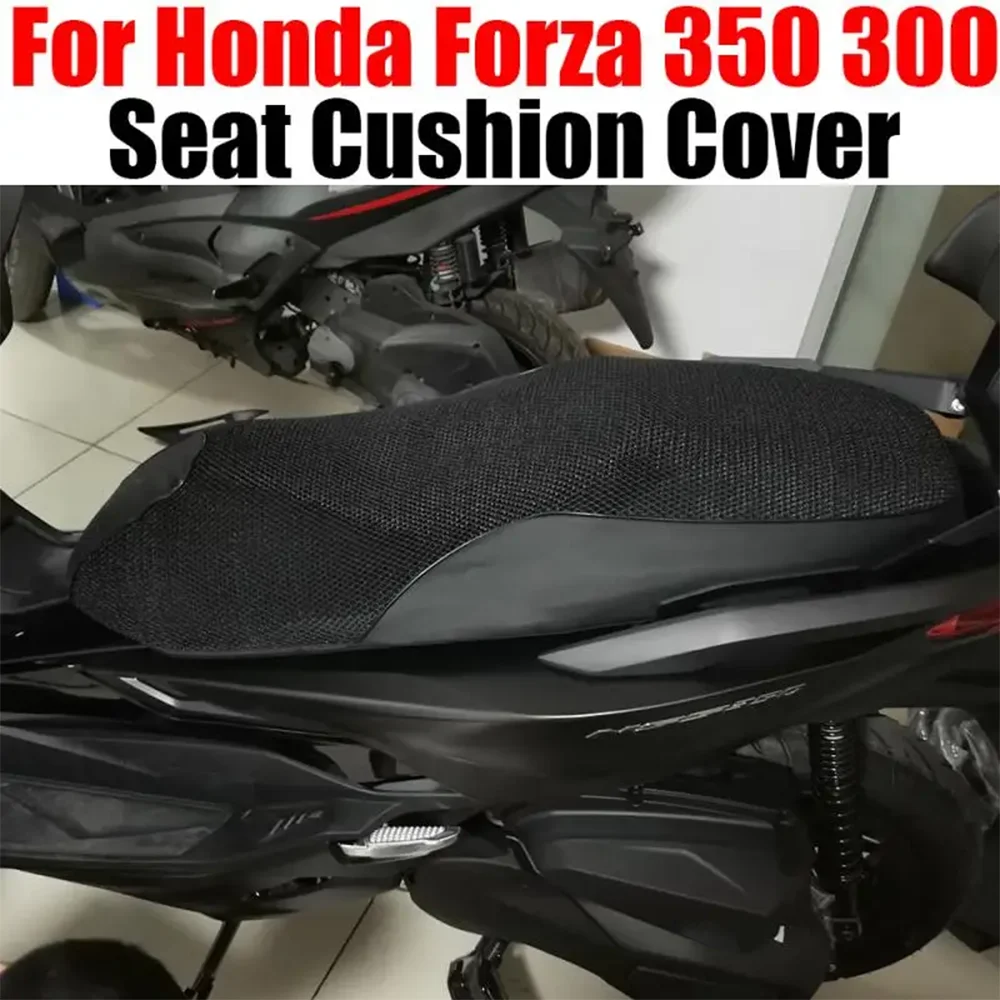 For Honda Forza 350 Forza 300 Forza300 Forza350 NSS350 Motorcycle Mesh Seat Cushion Cover Protection Heat Insulation Seat Cover