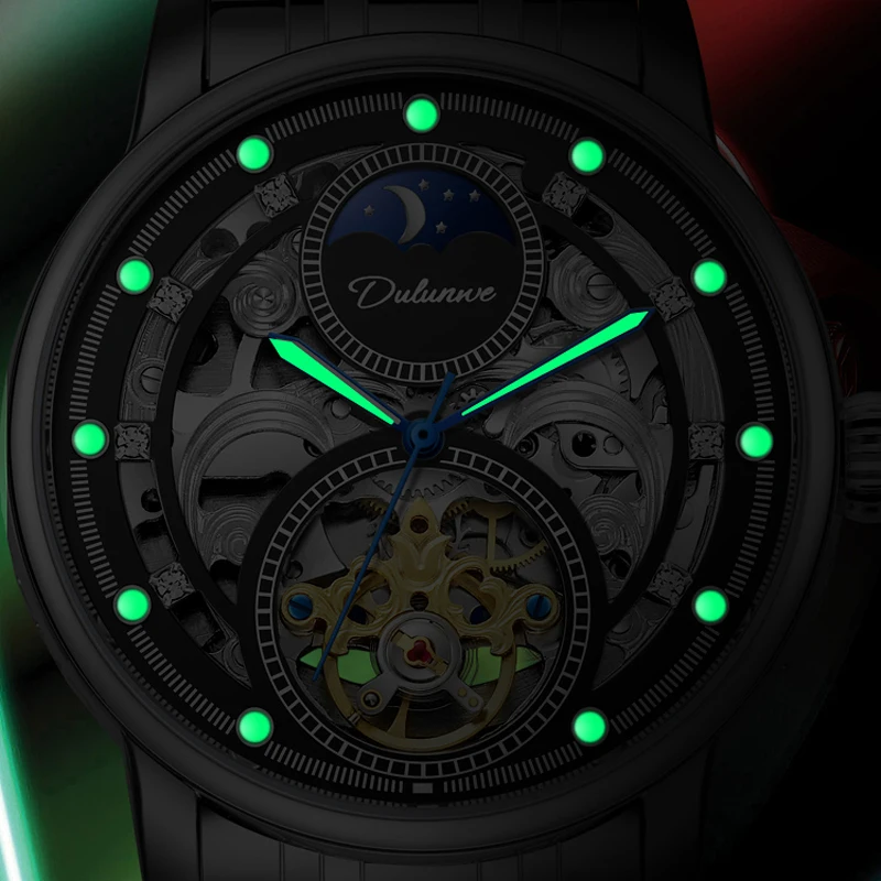 Vīriešu es ūdensizturīgs automātiskais mehāniskais plaukstas vīriešu tops luksusa Tourbillon sporta pulkstenis vīriešu s_voghion.com